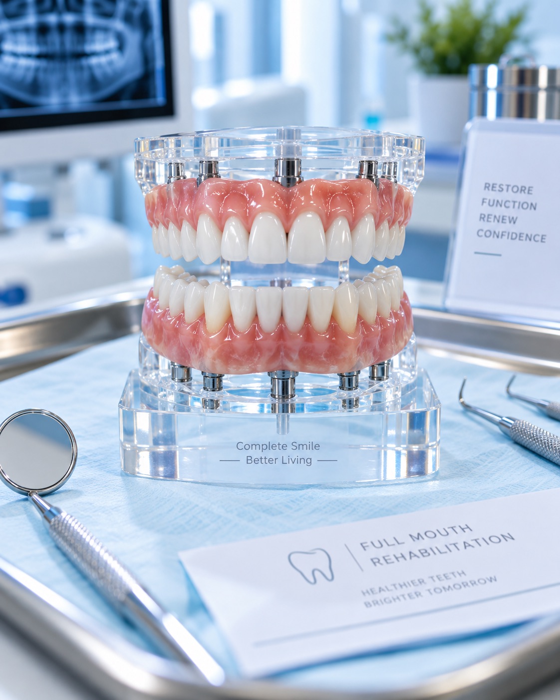 Full Mouth Rehabilitation treatment detail