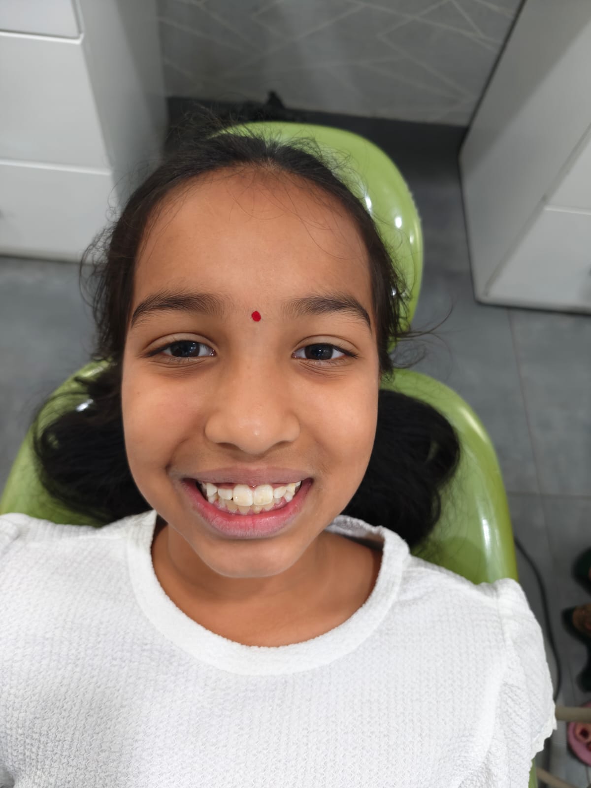 Happy patient at SRDH